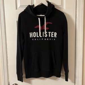 Mens Hollister Logo Hoodie, Size Medium